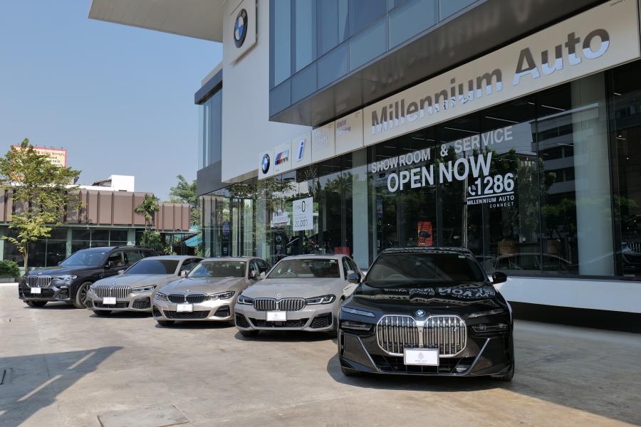 มิลเลนเนียม ออโต้ กรุ๊ป ชวนสัมผัส ‘BMW’ ยอดยนตรกรรมผู้นำเอเปค ที่สุดแห่งสมรรถนะ ความปลอดภัย ผสานเทรนด์รักษ์โลก มิลเลนเนียม ออโต้ กรุ๊ป ชวนสัมผัส ‘BMW’ ยอดยนตรกรรมผู้นำเอเปค ที่สุดแห่งสมรรถนะ ความปลอดภัย ผสานเทรนด์รักษ์โลก