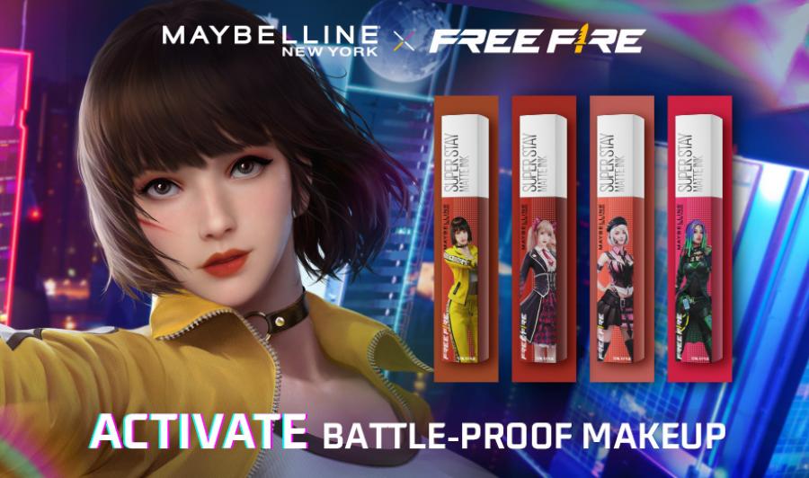 Booyah! ต่อสู้อย่างมีสไตล์ด้วยคอลเลคชั่นใหม่จาก Maybelline SuperStay® Matte Ink Free Fire Edition ลิปรุ่นลิมิเต็ด มาพร้อม 4 สาวตัวละครยอดฮิตจาก Free Fire ใน 8 เฉดสีอันเป็นเอกลักษณ์ของ Maybelline Booyah! ต่อสู้อย่างมีสไตล์ด้วยคอลเลคชั่นใหม่จาก Maybelline SuperStay® Matte Ink Free Fire Edition ลิปรุ่นลิมิเต็ด มาพร้อม 4 สาวตัวละครยอดฮิตจาก Free Fire ใน 8 เฉดสีอันเป็นเอกลักษณ์ของ Maybelline