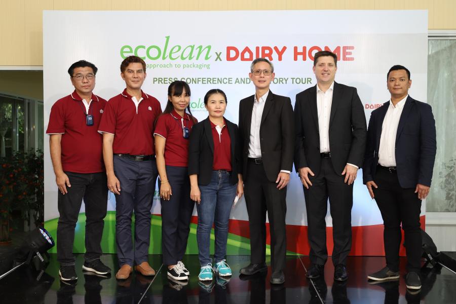 “Ecolean” จับมือ “Dairy Home” ร่วมประกาศวิสัยทัศน์และพันธกิจส่งเสริมความยั่งยืน ด้วยนวัตกรรมบรรจุภัณฑ์น้ำหนักเบาเพื่อสิ่งแวดล้อม “Ecolean” จับมือ “Dairy Home” ร่วมประกาศวิสัยทัศน์และพันธกิจส่งเสริมความยั่งยืน ด้วยนวัตกรรมบรรจุภัณฑ์น้ำหนักเบาเพื่อสิ่งแวดล้อม