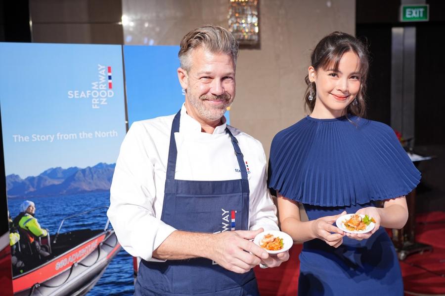 แคมเปญ ‘The Story from the North’ กับ ญาญ่า-อุรัสยา  สะท้อนความเป็นประเทศแห่งอาหารทะเลของนอร์เวย์ และชวนใช้อาหารทะเลจากนอร์เวย์เป็นวัตถุดิบในเมนูอาหารไทย