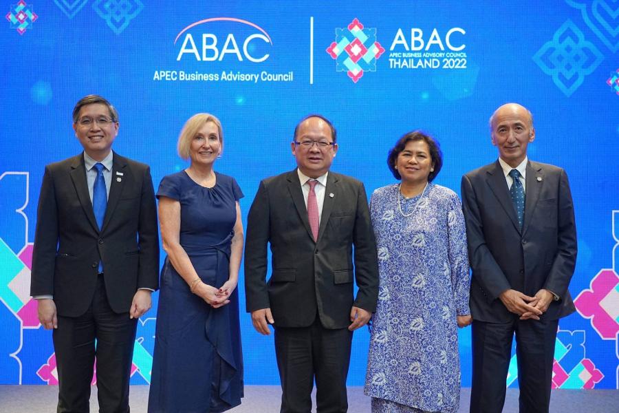 ภาคเอกชนเผยข้อสรุปแนวทางการขับเคลื่อนเศรษฐกิจบนเวทีเอเปค 2022 ภายใต้แนวทาง ‘Embrace, Engage, Enable’ ภาคเอกชนเผยข้อสรุปแนวทางการขับเคลื่อนเศรษฐกิจบนเวทีเอเปค 2022 ภายใต้แนวทาง ‘Embrace, Engage, Enable’