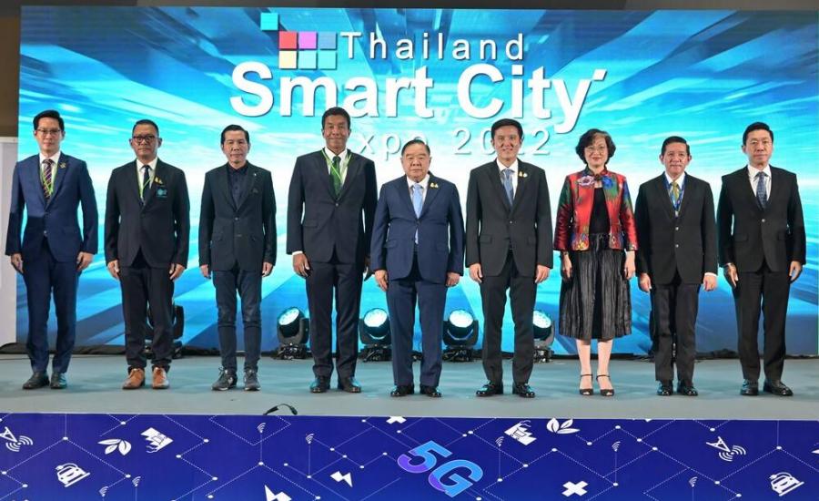 รัฐบาลหนุนงาน “Thailand Smart City Expo 2022” เต็มสูบ ในฐานะเวทีเปิดตัวเทคโนโลยี เพื่อพัฒนาเมืองอัจฉริยะทั่วประเทศ เสริมคุณภาพชีวิตประชาชน รัฐบาลหนุนงาน “Thailand Smart City Expo 2022” เต็มสูบ ในฐานะเวทีเปิดตัวเทคโนโลยี เพื่อพัฒนาเมืองอัจฉริยะทั่วประเทศ เสริมคุณภาพชีวิตประชาชน