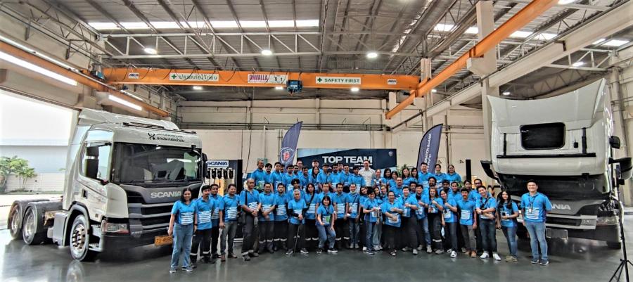 สแกนเนียจัดแข่งขันค้นหาสุดยอดทีมช่าง Scania Top Team Thailand 2022  และพร้อมเป็นเจ้าภาพ Scania Top Team Regional Thailand 2023   