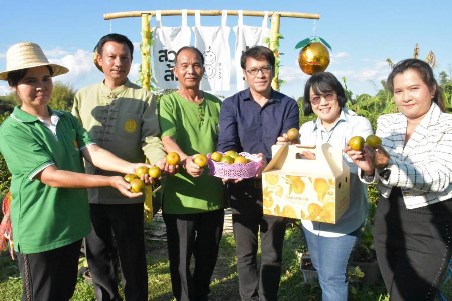 วช. ร่วมจัดงาน “ส้มสีทอง” จังหวัดน่าน ประจำปี 2565 ผลักดันส้มสีทองสู่ตลาดสากล