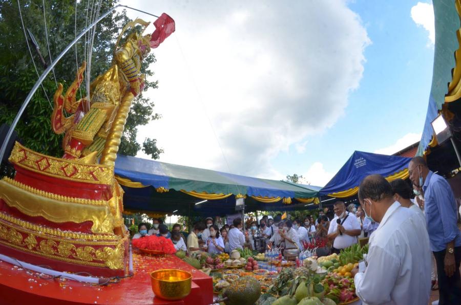 งานมหามงคลพิธีเบิกเนตรท้าวเวสสุวรรณ  และพิธีสวดภาณยักษ์ใหญ่ ประจำปี ๒๕๖๕