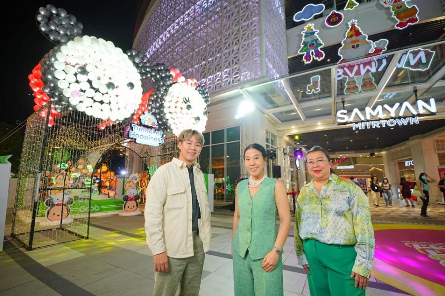  แกร็บ ชวนฉลองปีใหม่ เปิดตัวอุโมงค์ไฟประดับสุดตระการตา  ณ สามย่านมิตรทาวน์   