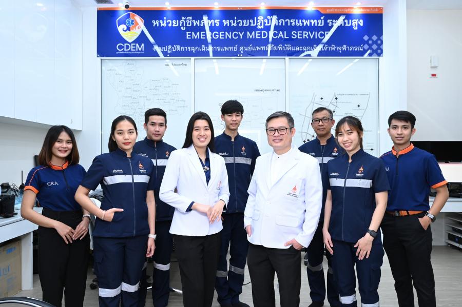 คณะเทคโนโลยีวิทยาศาสตร์สุขภาพ ราชวิทยาลัยจุฬาภรณ์ โชว์ความพร้อมในการผลิต “นักฉุกเฉินการแพทย์ ความช่วยเหลือแรกก่อนถึงมือแพทย์” รองรับความขาดแคลนในอนาคต