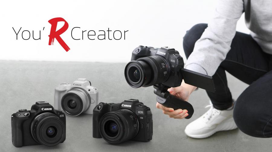 แคนนอน ปล่อยกล้อง 2 รุ่นใหม่เอาใจนักสร้างคอนเทนต์  Canon EOS R8 กล้องมิเรอร์เลสฟูลเฟรมที่พลิกโฉมการถ่ายฟุตเทจด้วยคุณภาพระดับสูง  ตอบโจทย์งานโปรดักชันทุกรูปแบบ และเอาใจเหล่า Vlogger  ด้วย Canon EOS R50 กล้องมิเรอร์เลส APS-C ที่เหมาะกับทั้งครีเอเตอร์มือใหม่และมืออาชีพ  พร้อมเสริมไลน์อัพเลนส์ตระกูล RF ใหม่ พร้อมกันถึง 2 รุ่น : RF24-50mm f/4.5-6.3 IS STM  และ RF-S55-210mm f/5-7.1 IS STM 