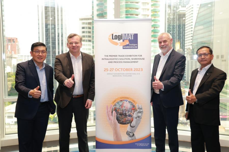 ต่อยอดความสำเร็จงานแสดงสินค้าอินทราโลจิสติกส์ในประเทศไทย พบกับงาน LogiMAT | Intelligent Warehouse 2023 ปักหมุดขยายพื้นที่ 2 เท่า