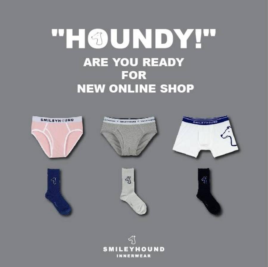 SMILEYHOUND INNERWEAR เปิดร้านค้าออนไลน์ใหม่ SMILEYHOUND INNERWEAR เปิดร้านค้าออนไลน์ใหม่