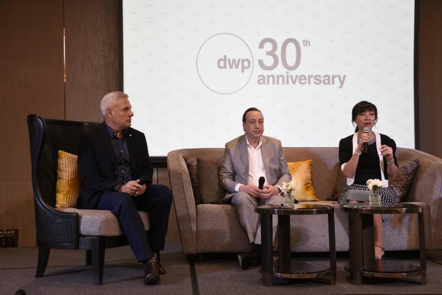 dwp ประกาศความสำเร็จตลอด 30 ปี เผยที่ผ่านมาในไทยโตกว่า 18%             ชูจุดแข็งทีมงานคุณภาพผสานเทคโนโลยี มีผลงานการันตีทั่วโลก               พร้อมขอบคุณพันธมิตร ย้ำเดินหน้าด้านงานออกแบบสู่ความยั่งยืนต่อไป