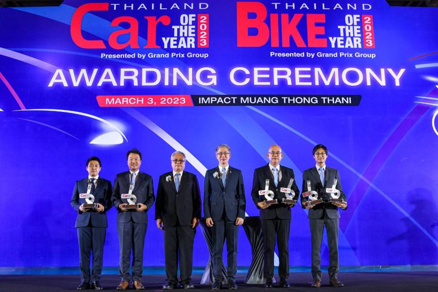 มิตซูบิชิ มอเตอร์ส ประเทศไทย คว้า 6 รางวัล รถยอดเยี่ยมแห่งปี 2566 “Car of the Year 2023” ในทุกเซกเมนต์