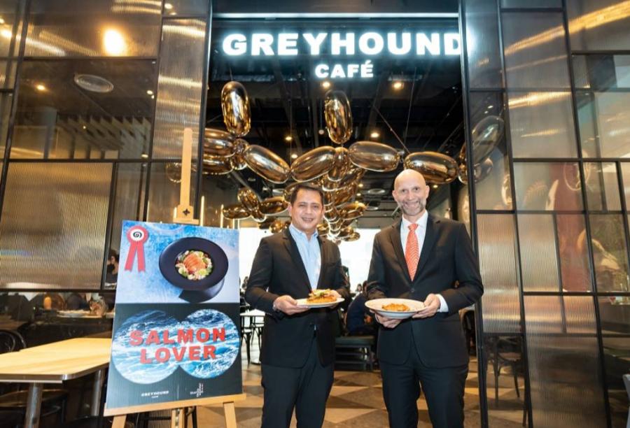 สัมผัส Norwegian Salmon Lover Menu รังสรรค์แซลมอนจากนอร์เวย์ในกลิ่นอายสไตล์ไทย ได้ที่ร้าน Greyhound Café และ Another Hound Café ตั้งแต่วันนี้จนถึง 6 พฤษภาคม 2566 สัมผัส Norwegian Salmon Lover Menu รังสรรค์แซลมอนจากนอร์เวย์ในกลิ่นอายสไตล์ไทย ได้ที่ร้าน Greyhound Café และ Another Hound Café ตั้งแต่วันนี้จนถึง 6 พฤษภาคม 2566