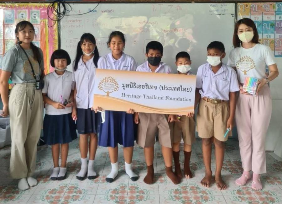 มูลนิธิเฮอริเทจ (ประเทศไทย) จัดทำโครงการ “ห้องเรียนโภชนาการเพื่อการเรียนรู้” ให้แก่เด็กนักเรียนโรงเรียนบ้านเพลินวัฒนา และโรงเรียนบ้านหอมเกร็ด จังหวัดนครปฐม