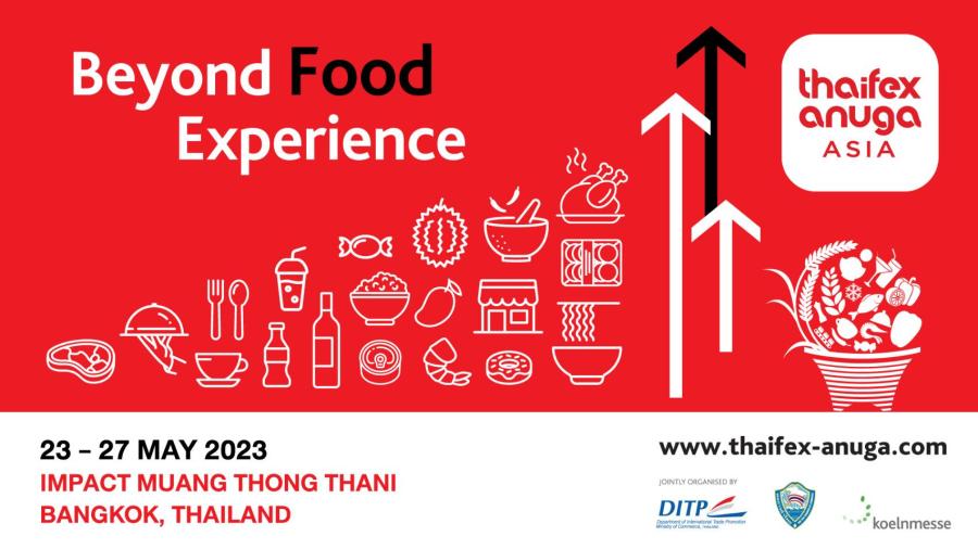 DITP ประกาศจัดงาน THAIFEX – ANUGA ASIA 2023    ยิ่งใหญ่กว่าเดิมบนพื้นที่กว่า 130,000 ตร.ม.    สร้างโอกาสทางการค้าได้มากกว่าเดิมกับผู้แสดงสินค้ากว่า 40 ประเทศ 