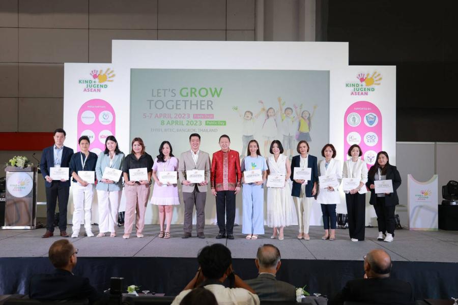 เริ่มแล้ว “Kind + Jugend ASEAN 2023” งานแสดงสินค้าเด็กแห่งภูมิภาค ยกระดับอุตสาหกรรมแม่และเด็กเติบโตมูลค่า 1.68 ล้านบาท