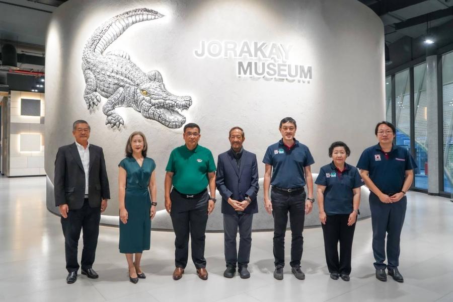 “จระเข้” เปิดบ้านต้อนรับ “ไทวัสดุ” สานสัมพันธ์คู่ค้าทางธุรกิจที่ดี