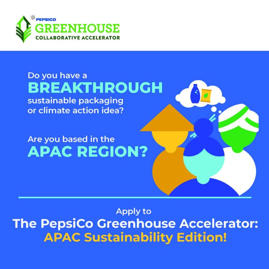 PEPSICO ขยายโครงการ GREENHOUSE ACCELERATOR มาสู่ภูมิภาคเอเชียแปซิฟิก เพื่อเสริมสร้างศักยภาพของผู้ประกอบการในการขับเคลื่อนบรรจุภัณฑ์ที่ยั่งยืนและการแก้ปัญหาสภาพอากาศ PEPSICO ขยายโครงการ GREENHOUSE ACCELERATOR มาสู่ภูมิภาคเอเชียแปซิฟิก เพื่อเสริมสร้างศักยภาพของผู้ประกอบการในการขับเคลื่อนบรรจุภัณฑ์ที่ยั่งยืนและการแก้ปัญหาสภาพอากาศ