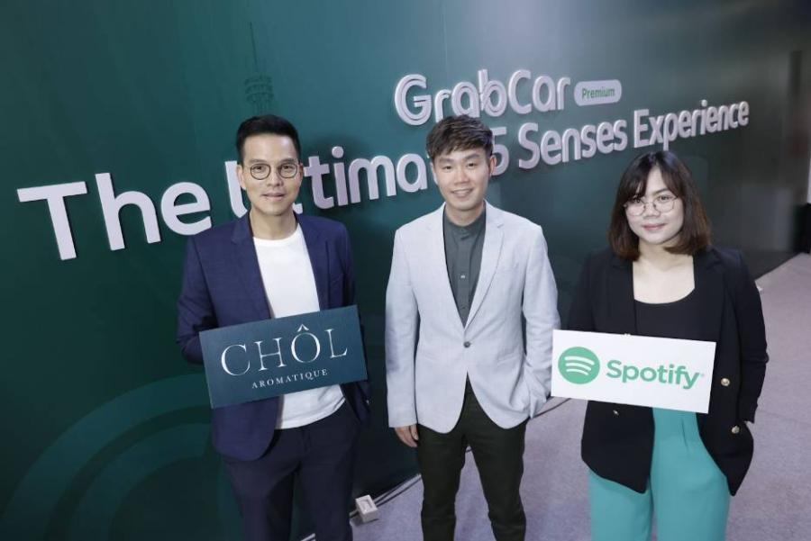  แกร็บ รุกตลาดพรีเมียม ปรับภาพลักษณ์ GrabCar Premium  สร้างความประทับใจผ่าน 5 ประสาทสัมผัส