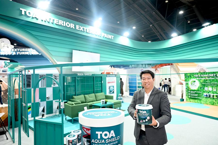TOA คว้ารางวัลชนะเลิศ ‘Best Innovation Award’ จากงานสถาปนิก ติดต่อกันเป็นปีที่ 2 ด้วยนวัตกรรม TOA AQUA SHIELD สีเคลือบทับหน้ารวมรองพื้น สูตรน้ำ ปลอดภัย ดีต่อสิ่งแวดล้อม TOA คว้ารางวัลชนะเลิศ ‘Best Innovation Award’ จากงานสถาปนิก ติดต่อกันเป็นปีที่ 2 ด้วยนวัตกรรม TOA AQUA SHIELD สีเคลือบทับหน้ารวมรองพื้น สูตรน้ำ ปลอดภัย ดีต่อสิ่งแวดล้อม