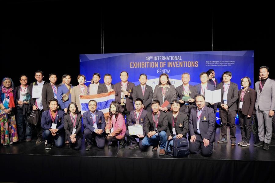 อว. นำคณะนักประดิษฐ์/นักวิจัยไทยคว้ารางวัลระดับนานาชาติ  จากงาน “The 48th International Exhibition of Inventions Geneva”  ณ นครเจนีวา สมาพันธรัฐสวิส