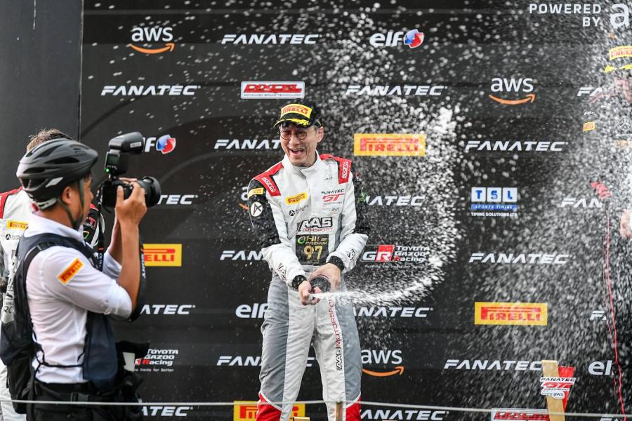 “GT World Challenge Asia 2023” ระเบิดศึกสุดมันส์ท่ามกลางสายฝน! “วุฒิกร