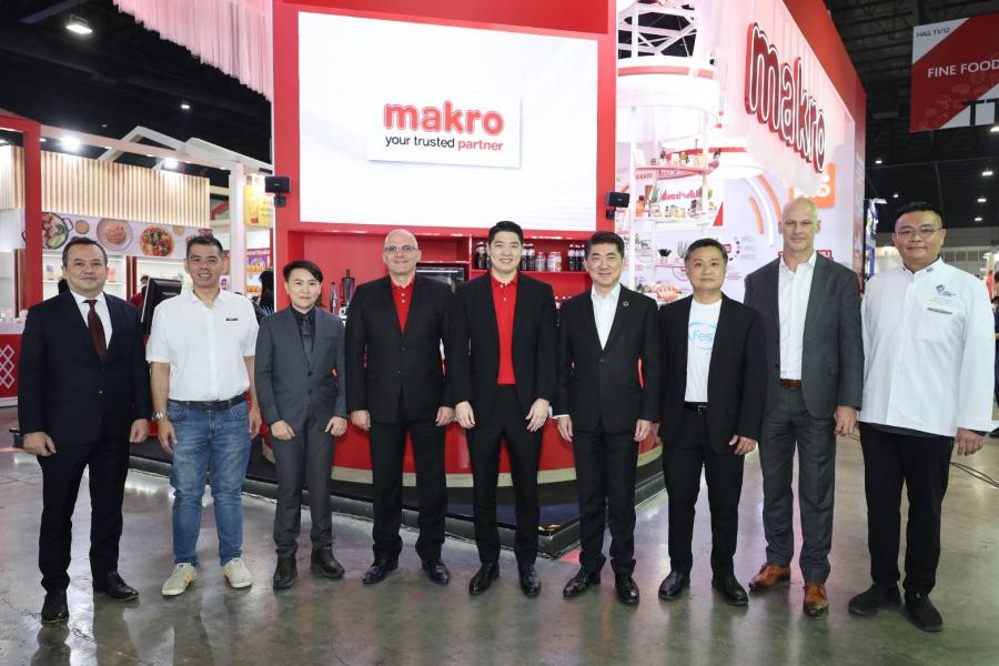 แม็คโคร จับมือพันธมิตร ประกาศ 3 กลยุทธ์ ในงาน THAIFEX 2023 สร้างนวัตกรรมอาหารสูตรสำเร็จ  ปักหมุดแหล่งรวมวัตถุดิบนานาชาติ   พร้อมหนุนเชฟไทยไปเวทีโลก 