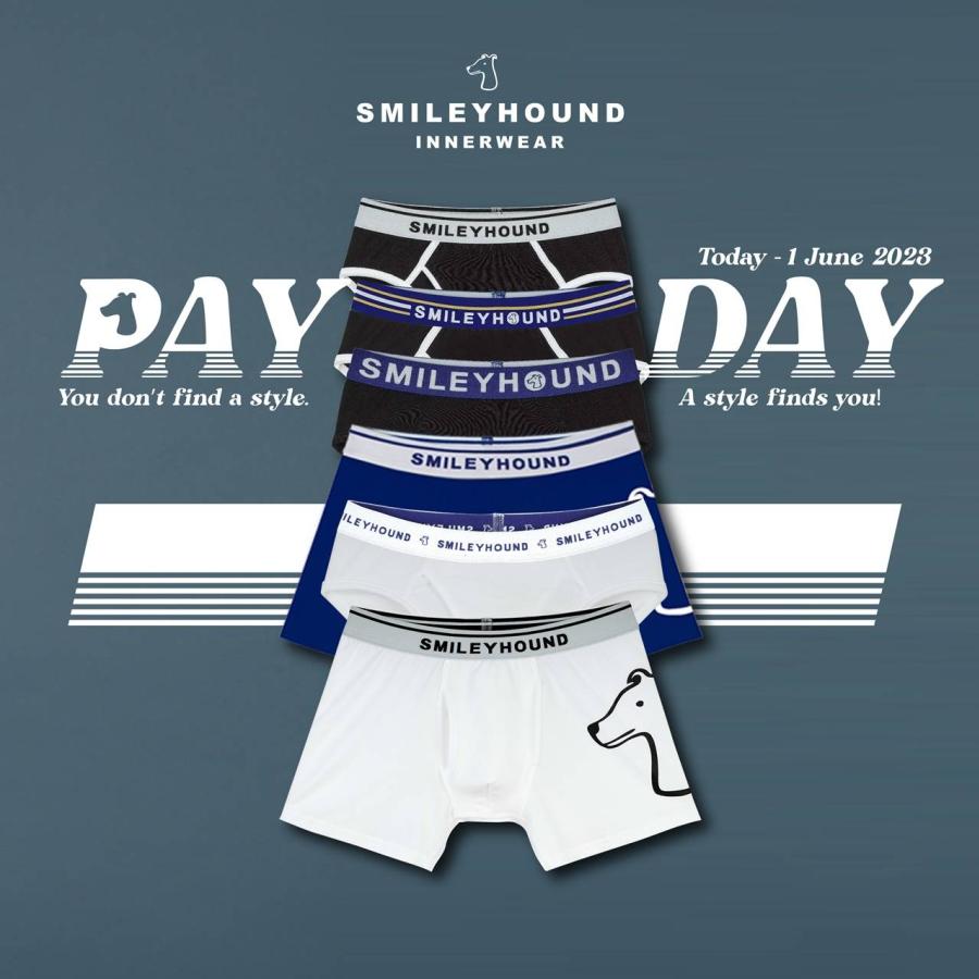 SMILEYHOUND INNERWEAR จัดโปรเอาใจหนุ่ม ๆ 