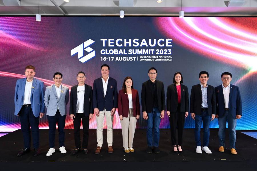 Techsauce เดินหน้าผลักดันประเทศไทยสู่การเป็น Digital Gateway แห่งเอเชียตะวันออกเฉียงใต้  ประกาศความร่วมมือกับบริษัทชั้นนำในการขับเคลื่อน Digital Economy  พร้อมเตรียมขนทัพนวัตกรรมโชว์ในงาน Techsauce Global Summit 2023