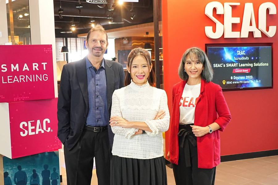SEAC ตอกย้ำภาพผู้นำด้านการเรียนรู้ตลอดชีวิต เปิดตัวนวัตกรรม SEAC’s Smart Learning แก้ Pain Point การเรียนที่ไม่ใช่แค่ได้รู้ แต่ต้องนำไปปรับใช้ได้จริงกับทั้งบุคคล และองค์กร SEAC ตอกย้ำภาพผู้นำด้านการเรียนรู้ตลอดชีวิต เปิดตัวนวัตกรรม SEAC’s Smart Learning แก้ Pain Point การเรียนที่ไม่ใช่แค่ได้รู้ แต่ต้องนำไปปรับใช้ได้จริงกับทั้งบุคคล และองค์กร