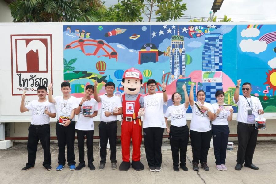 “ซีอาร์ซี ไทวัสดุ” ร่วมวาดฝันกลุ่มจิตรกรเอกแห่งมูลนิธิออทิสติก  กับการรังสรรค์ภาพศิลปะบนกำแพงด้วยจินตนาการ ผ่านฝีแปรงที่ “สร้างสรรค์” พัฒนาการ – โอกาสที่เท่าเทียม