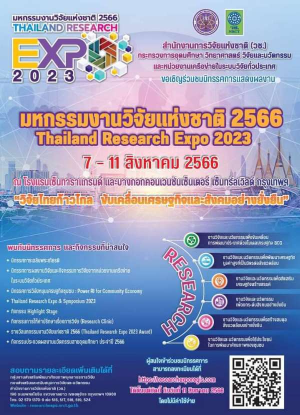 สำนักงานการวิจัยแห่งชาติ (วช.) กระทรวงการอุดมศึกษา วิทยาศาสตร์ วิจัยและนวัตกรรม และหน่วยงานเครือข่ายในระบบวิจัย สำนักงานการวิจัยแห่งชาติ (วช.) กระทรวงการอุดมศึกษา วิทยาศาสตร์ วิจัยและนวัตกรรม และหน่วยงานเครือข่ายในระบบวิจัย