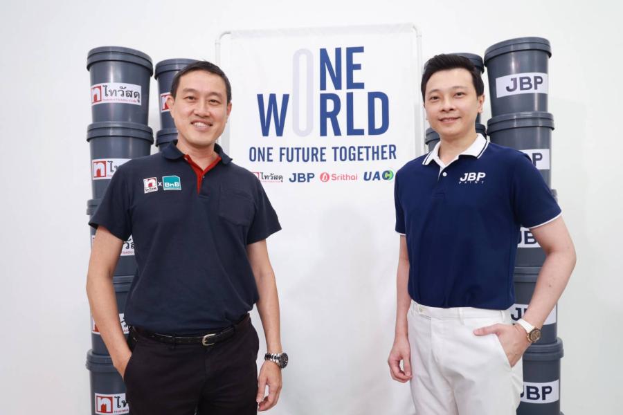 เจบีพี - ไทวัสดุ ผสานกำลังรักษ์โลก  พร้อมจำหน่ายสีรีไซเคิล “JBP Good Paint Re-Acrylic” ที่ไทวัสดุทั่วประเทศ
