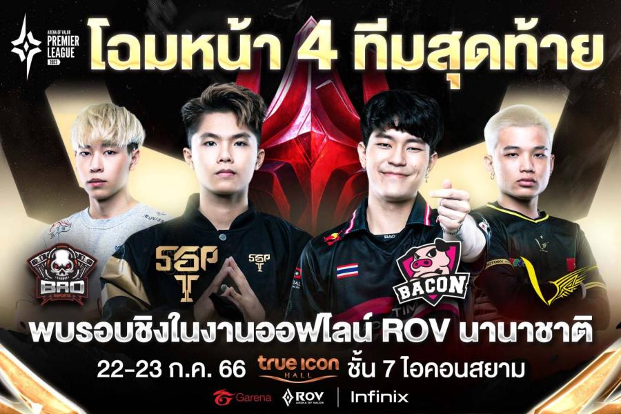 Bacon Time ตัวแทนไทยเพียงหนึ่งเดียวผ่านเข้ารอบ 4 ทีมสุดท้าย เตรียมเปิดฉากออฟไลน์รอบชิง วันที่ 22-23 ก.ค. 66 ณ ทรู ไอคอน ฮอลล์ ชั้น 7 ไอคอนสยาม