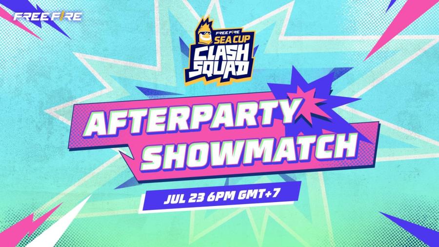 23 ก.ค. นี้ เตรียมพบ Afterparty Showmatch จาก Free Fire Clash Squad SEA Cup บนแมพพิเศษที่ไม่เคยมีมาก่อน! เตรียมพบกับ Afterparty Showmatch ในวันที่ 23 กรกฎาคม 2566 เวลา 18.00 น. นำทีมโดยผู้เล่นระดับมืออาชีพ และเหล่าแขกรับเชิญพิเศษจากแต่ละภูมิภาคมาแข่งกันในแผนที่พิเศษฉลองครบรอบ 6 ปี ATTACK ALL AROUND ตัวแทนจากประเทศไทย คว้าแชมป์ Free Fire Clash Squad SEA Cup ไปได้สำเร็จ หลังจากเอาชนะ 15 ทีมสุดแกร่งได้ 23 ก.ค. นี้ เตรียมพบ Afterparty Showmatch จาก Free Fire Clash Squad SEA Cup บนแมพพิเศษที่ไม่เคยมีมาก่อน! เตรียมพบกับ Afterparty Showmatch ในวันที่ 23 กรกฎาคม 2566 เวลา 18.00 น. นำทีมโดยผู้เล่นระดับมืออาชีพ และเหล่าแขกรับเชิญพิเศษจากแต่ละภูมิภาคมาแข่งกันในแผนที่พิเศษฉลองครบรอบ 6 ปี ATTACK ALL AROUND ตัวแทนจากประเทศไทย คว้าแชมป์ Free Fire Clash Squad SEA Cup ไปได้สำเร็จ หลังจากเอาชนะ 15 ทีมสุดแกร่งได้