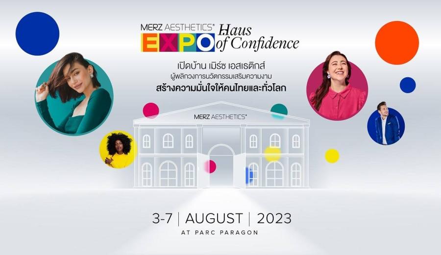 ครั้งแรกของการพลิกวงการนวัตกรรมเสริมความงาม! เมิร์ซ เอสเธติกส์ ประเทศไทย จัดงาน Merz Aesthetics Expo: Haus of Confidence เพื่อผลักดันความมั่นใจสู่สังคมไทย ครั้งแรกของการพลิกวงการนวัตกรรมเสริมความงาม! เมิร์ซ เอสเธติกส์ ประเทศไทย จัดงาน Merz Aesthetics Expo: Haus of Confidence เพื่อผลักดันความมั่นใจสู่สังคมไทย