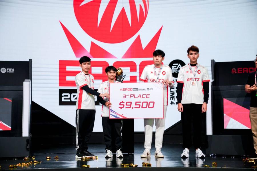 ทีม Gratz ตัวแทนประเทศไทยคว้าอันดับ 3 ของโลก ในรายการแข่ง EACC Summer 2023 พร้อมเงินรางวัลกว่า 3 แสนบาท
