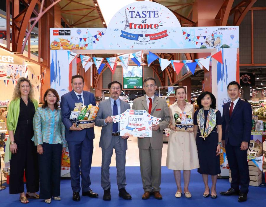 ท็อปส์ จัดงาน “Taste of France” ร่วมเฉลิมฉลองสัปดาห์แห่งวันชาติฝรั่งเศส ชวนสัมผัสสุนทรียรสจากวัตถุดิบพรีเมียมจากฝรั่งเศส พร้อมอร่อยกับเมนูต้นตำหรับสไตล์ปารีเซียง ท็อปส์ จัดงาน “Taste of France” ร่วมเฉลิมฉลองสัปดาห์แห่งวันชาติฝรั่งเศส ชวนสัมผัสสุนทรียรสจากวัตถุดิบพรีเมียมจากฝรั่งเศส พร้อมอร่อยกับเมนูต้นตำหรับสไตล์ปารีเซียง