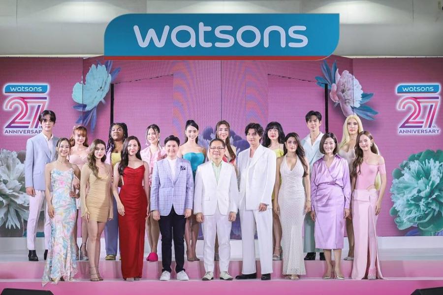 รวมโมเมนต์ประทับใจ ของเหล่าดาราเซเลบ ในงาน Watsons 27th Anniversary รวมโมเมนต์ประทับใจ ของเหล่าดาราเซเลบ ในงาน Watsons 27th Anniversary