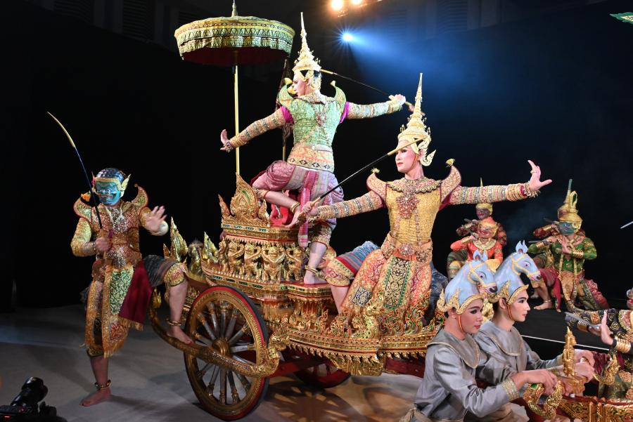 แถลงข่าวเปิดการแสดงโขนสุดยิ่งใหญ่แห่งปี ตอน กุมภกรรณทดน้ำ แถลงข่าวเปิดการแสดงโขนสุดยิ่งใหญ่แห่งปี ตอน กุมภกรรณทดน้ำ