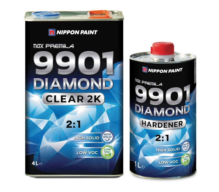 นิปปอนเพนต์เปิดตัวผลิตภัณฑ์ใหม่ล่าสุด NAX PREMILA 9901 DIAMOND CLEAR 2K