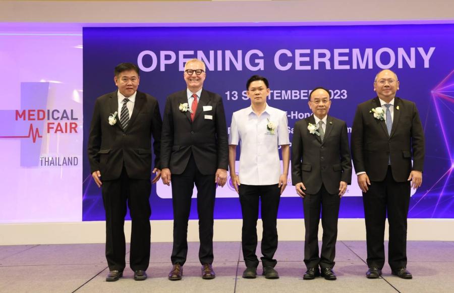 เริ่มแล้ว! เมดิคอลแฟร์ ไทยแลนด์ 2023 เมกะอีเวนท์ด้านการแพทย์และการดูแลสุขภาพ   กว่า 800 บูธจาก 40 ประเทศทั่วโลก  ตอกย้ำศักยภาพอุตฯ New S-Curve ไทยโตรับ 