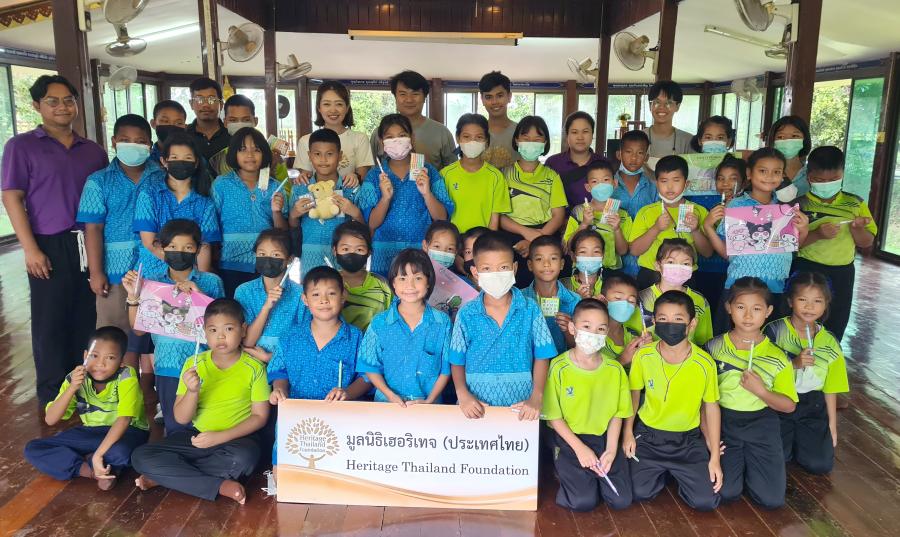 มูลนิธิเฮอริเทจ (ประเทศไทย) จัดโครงการห้องเรียนโภชนาการเพื่อการเรียนรู้ ครั้งที่ 6 ปลูกฝังความรู้หลักโภชนาการให้กับเด็กในวัยเรียน ณ โรงเรียนบ้านห้วยพลู จังหวัดนครปฐม 