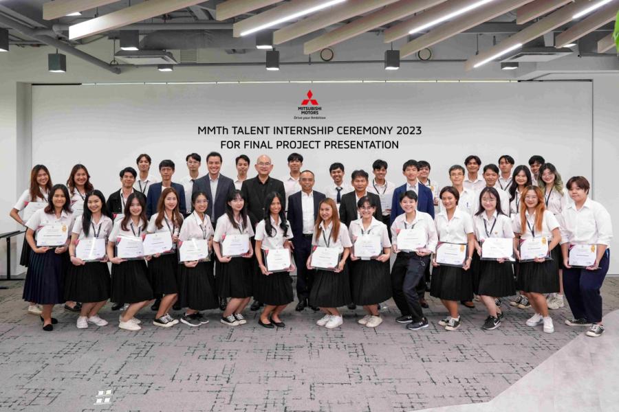 มิตซูบิชิ มอเตอร์ส ประเทศไทย มอบ 5 รางวัลโครงการยอดเยี่ยม จากผู้สำเร็จโครงการ MMTh Talent Internship Program ครั้งที่ 5 มิตซูบิชิ มอเตอร์ส ประเทศไทย มอบ 5 รางวัลโครงการยอดเยี่ยม จากผู้สำเร็จโครงการ MMTh Talent Internship Program ครั้งที่ 5