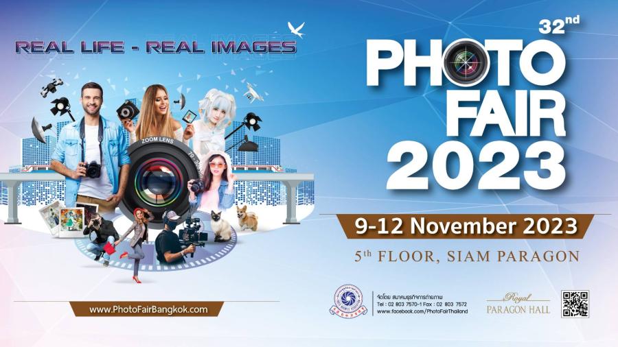 สมาคมธุรกิจการถ่ายภาพ เปิดงาน PHOTO FAIR 2023 มหกรรมกล้องและอุปกรณ์การถ่ายภาพที่ยิ่งใหญ่แห่งปี ยกขบวนสินค้าและเทคโนโลยีการถ่ายภาพจากแบรนด์ดัง ตอบทุกโจทย์ ครบทุกสไตล์ พร้อมกิจกรรมพิเศษมากมาย สมาคมธุรกิจการถ่ายภาพ เปิดงาน PHOTO FAIR 2023 มหกรรมกล้องและอุปกรณ์การถ่ายภาพที่ยิ่งใหญ่แห่งปี ยกขบวนสินค้าและเทคโนโลยีการถ่ายภาพจากแบรนด์ดัง ตอบทุกโจทย์ ครบทุกสไตล์ พร้อมกิจกรรมพิเศษมากมาย