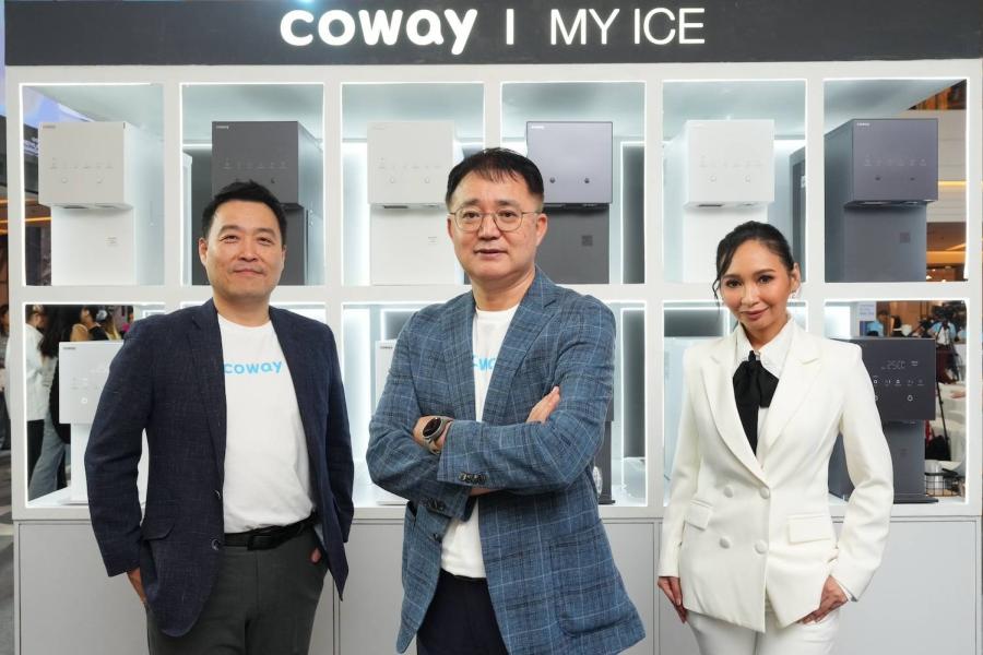 โคเวย์เปิดตัว “MY ICE” ชิงมาร์เก็ตแชร์เครื่องกรองน้ำโค้งสุดท้ายปลายปี! ดึงหนุ่มสุดคูลแห่งปี วิน-เมธวิน แจกความสดชื่นรับลมหนาว พบกับกิจกรรมสุดฟินระหว่างวันที่ 10 -12 พฤศจิกายน 2566 ที่สยามพารากอน