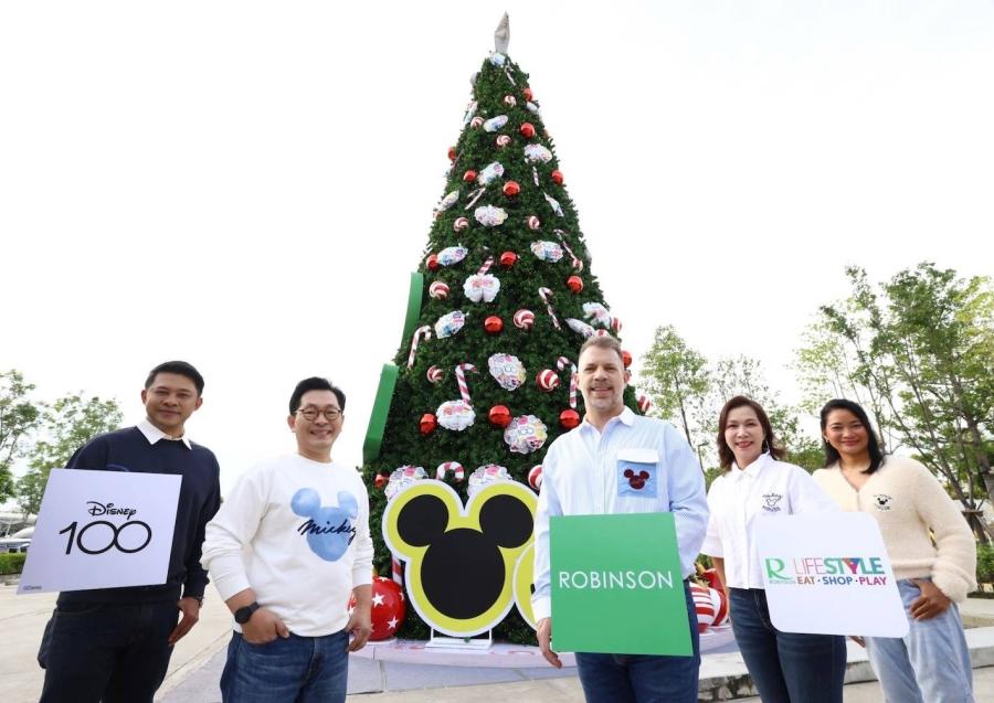 ห้างโรบินสัน และศูนย์การค้าโรบินสันไลฟ์สไตล์ ผนึกกำลัง เดอะ วอลท์ ดิสนีย์ ประเทศไทย สตาร์ทเทศกาลแห่งความสุขรับปี 2567 สร้างปรากฏการณ์ความมหัศจรรย์เต็มรูปแบบแก่ครอบครัวทั่วประเทศ พร้อมร่วมฉลองดิสนีย์ครบ 100 ปี จัดบิ๊กแคมเปญ “ROBINSON & ROBINSON LIFESTYLE WONDER CELEBRATION”