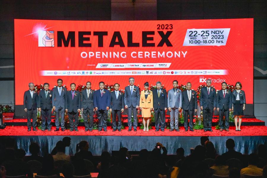   งาน “METALEX 2023” ครั้งที่ 37 เปิดตัวใหญ่กว่าเดิม อวดโฉมนวัตกรรมโลหการสุดล้ำ ครบเครื่องเรื่องโลหการ