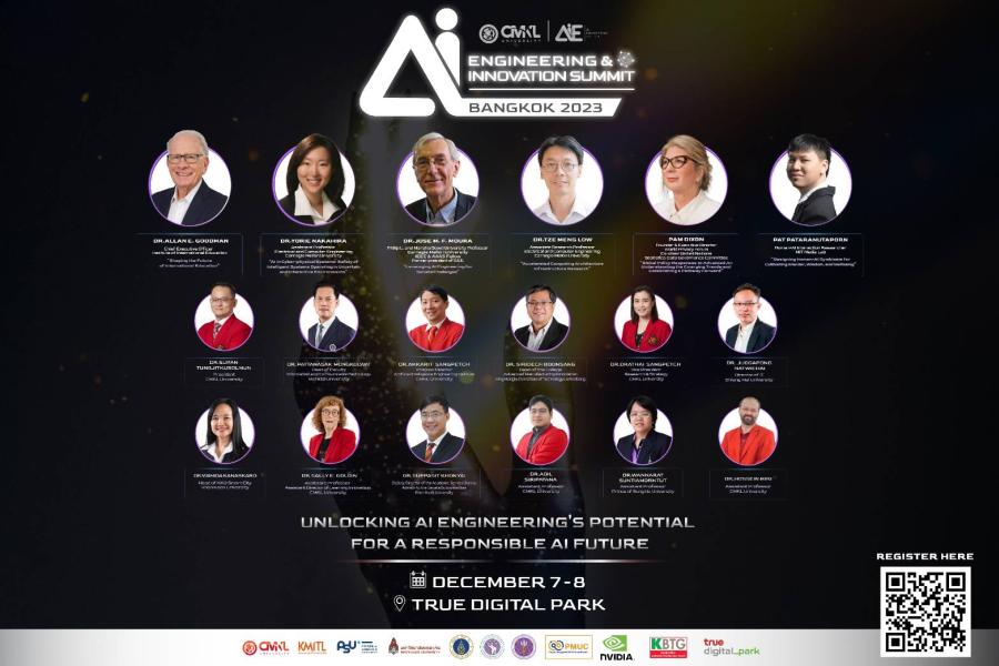 มหาวิทยาลัย CMKL ร่วมกับ สถาบันวิศวกรรมปัญญาประดิษฐ์ ชวนร่วมงาน AI Engineering & Innovation Summit 2023 ฟรี มหาวิทยาลัย CMKL ร่วมกับ สถาบันวิศวกรรมปัญญาประดิษฐ์ ชวนร่วมงาน AI Engineering & Innovation Summit 2023 ฟรี