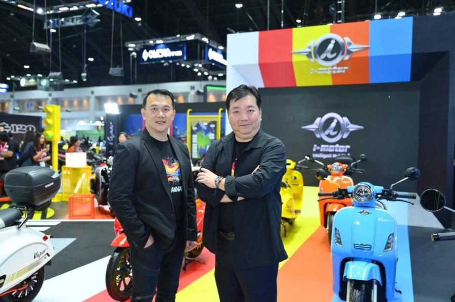 I-Motor เดินหน้าบุกตลาดรถมอเตอร์ไซค์ไฟฟ้าไทย เปิดตัวรุ่น Vapor CBS ส่งมอบประสบการณ์การขับขี่ที่เหนือกว่า พร้อมตอบโจทย์ทุกไลฟ์สไตล์ I-Motor เดินหน้าบุกตลาดรถมอเตอร์ไซค์ไฟฟ้าไทย เปิดตัวรุ่น Vapor CBS ส่งมอบประสบการณ์การขับขี่ที่เหนือกว่า พร้อมตอบโจทย์ทุกไลฟ์สไตล์